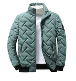 Theo Quilted Jacket with Stand Collar