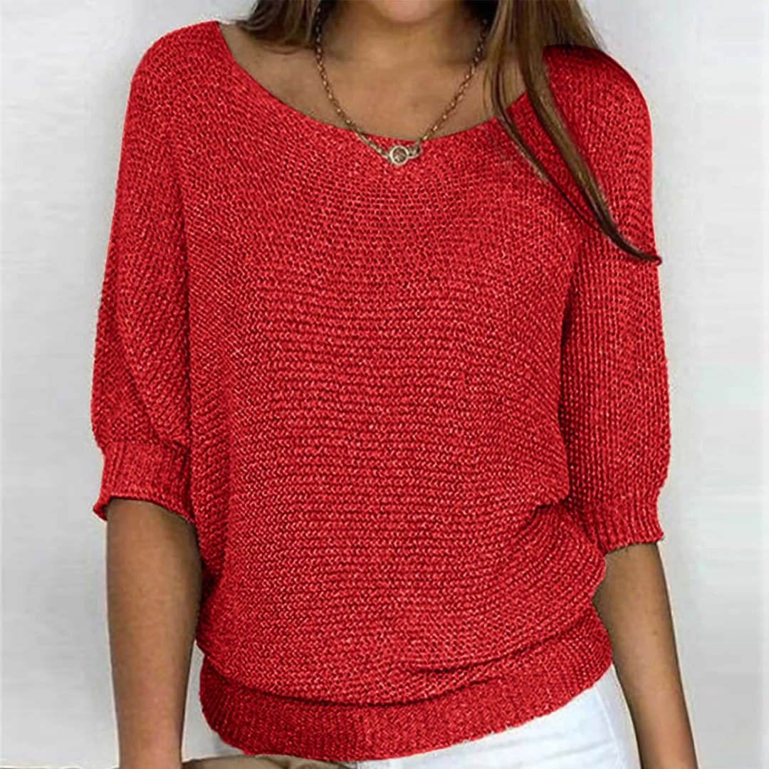 Louisa Elegant Knit Sweater