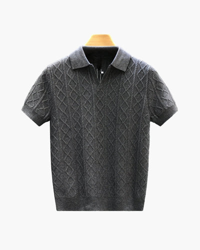 Signature Textured Knit Polo