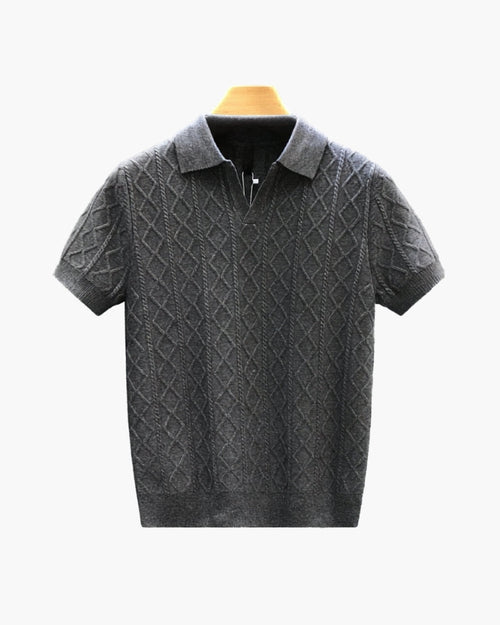 Signature Textured Knit Polo