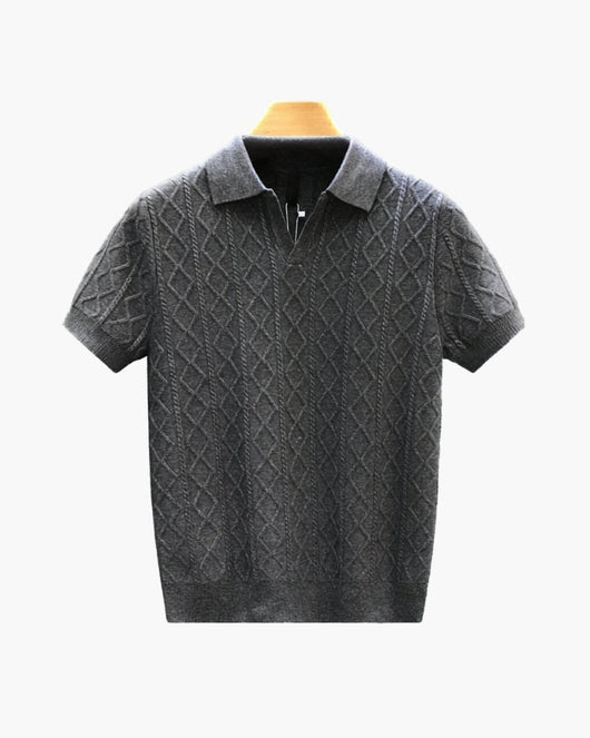 Signature Textured Knit Polo