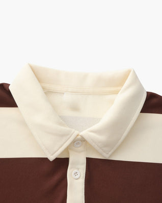 Vintage Stripe Rugby Polo