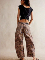 Gabriela Printed Wide-Leg Jeans