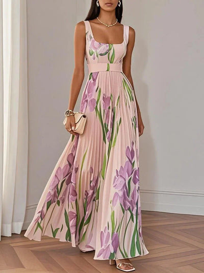 Brooklyn | Women’s Boho Floral Flowing A Line Dress