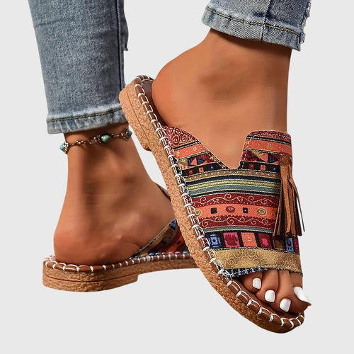 Lorraine | Comfortable Flat Sandals