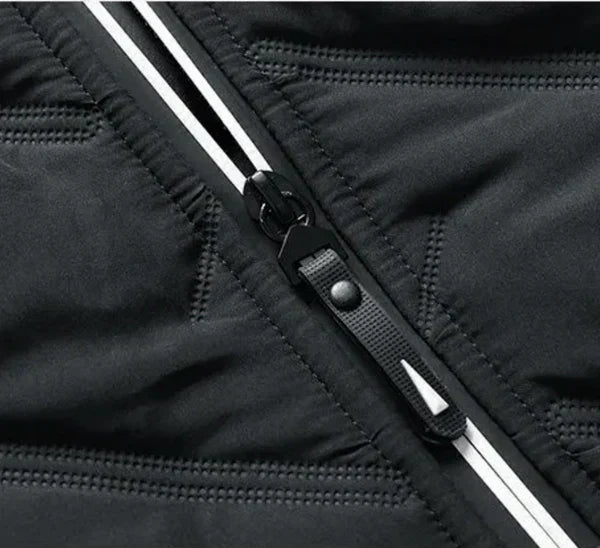 Theo Quilted Jacket with Stand Collar