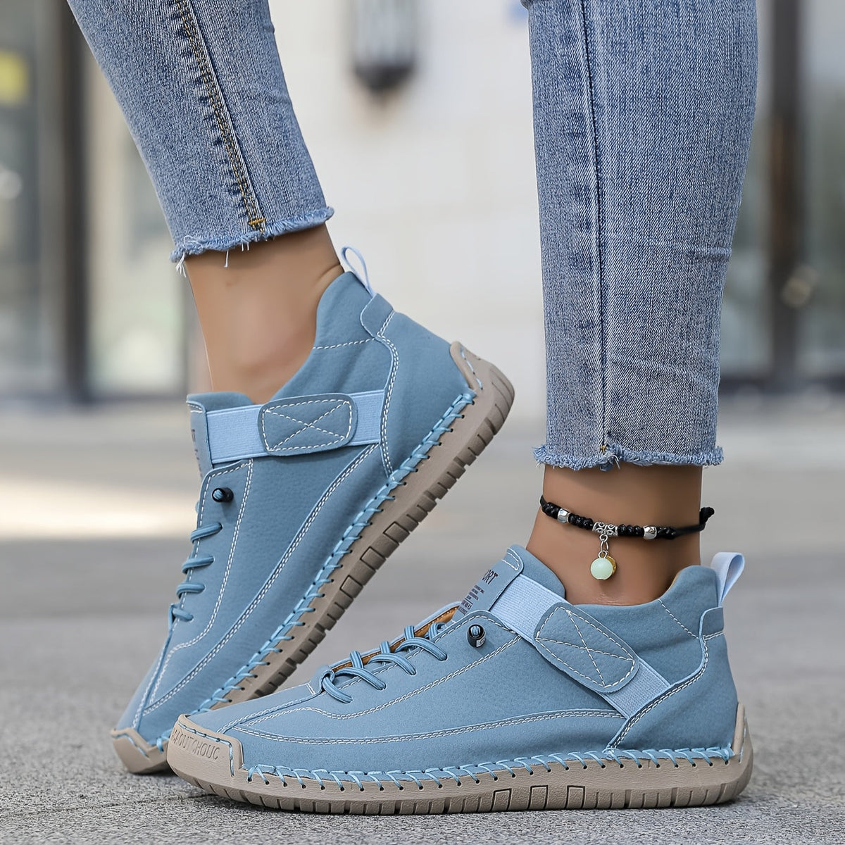 Andrea Casual Lace-Up Platform Sneakers