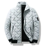 Theo Quilted Jacket with Stand Collar