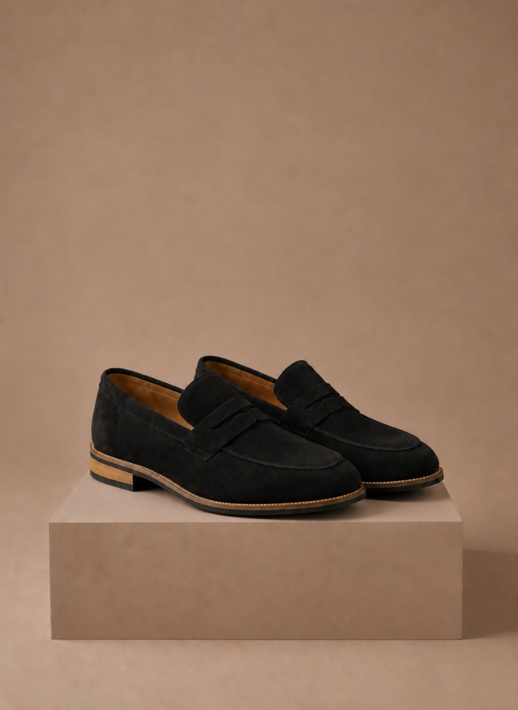 Men's Penny Loafers – Smart Casual & Formal Suede Shoes | Areleon
