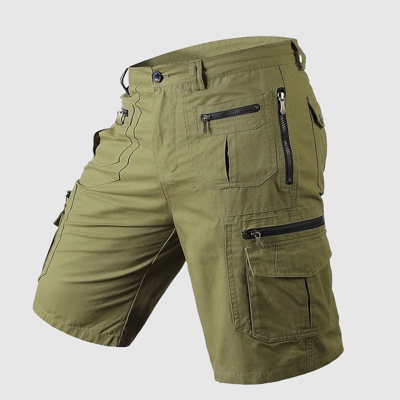 Max Zip Pocket Utility Cargo Shorts