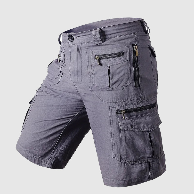 Max Zip Pocket Utility Cargo Shorts