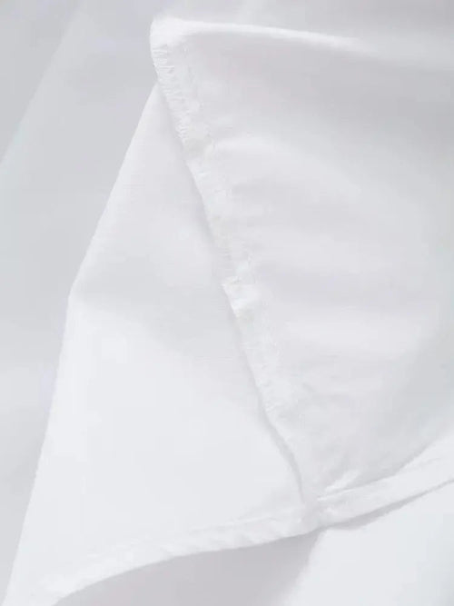 Lauren | Elegant White Midi Dress