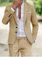 Bruno Classic Two-Button Wedding Suit Set
