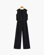 Classy Lady - Linen Two-piece Set