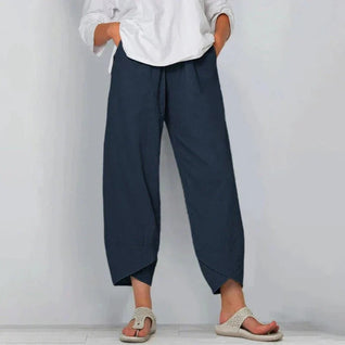 Hanna Wide Leg Cropped Pants