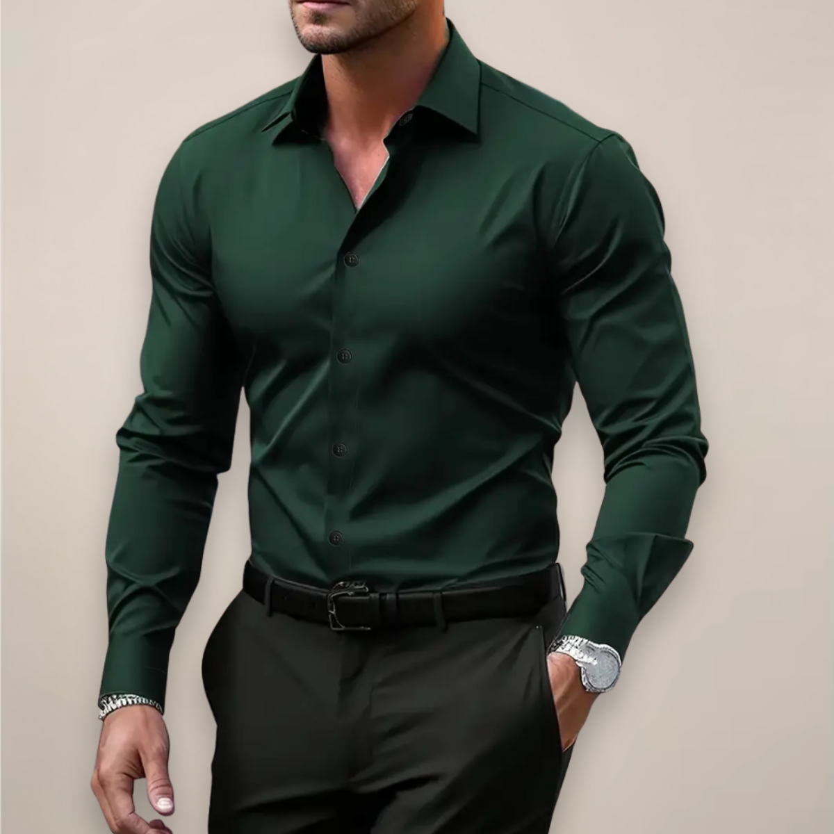 Moritz Long-Sleeve Smart Shirt