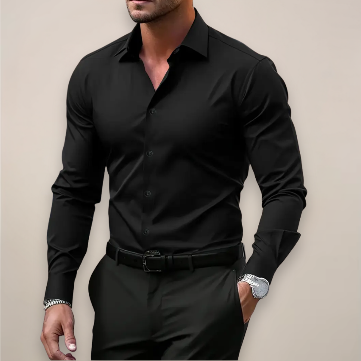 Moritz Long-Sleeve Smart Shirt