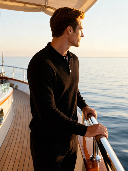 100% Cashmere Polo