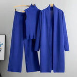 Felicia Three-Piece Relaxed Fit Trouser Set