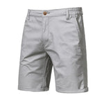Emil Casual Button-Front Chino Shorts