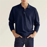Peter Long Sleeve Casual Polo Shirt