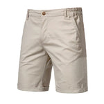 Emil Casual Button-Front Chino Shorts