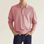 Peter Long Sleeve Casual Polo Shirt