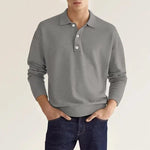 Peter Long Sleeve Casual Polo Shirt