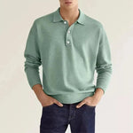 Peter Long Sleeve Casual Polo Shirt