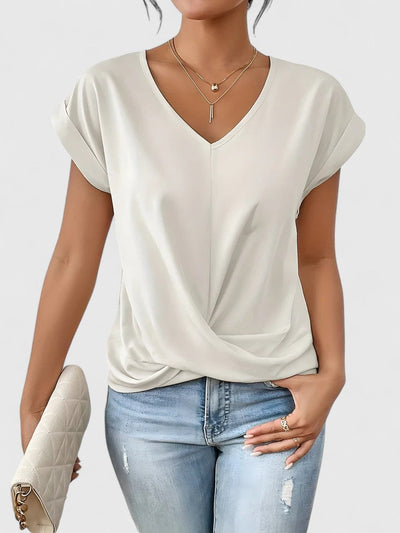 Mahrianne | V-Neck Casual Top