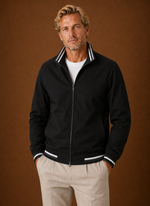 Men's Lightweight Bomber Jacket - Zip Up Windbreaker Coat | Areleon