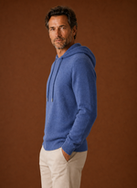 Men's Cashmere-Look Hooded Sweater - Knitted Pullover | Areleon