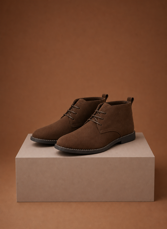 Men's Lace Up Chukka Ankle Boots | Areleon