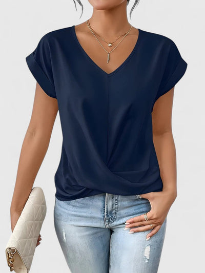Mahrianne | V-Neck Casual Top