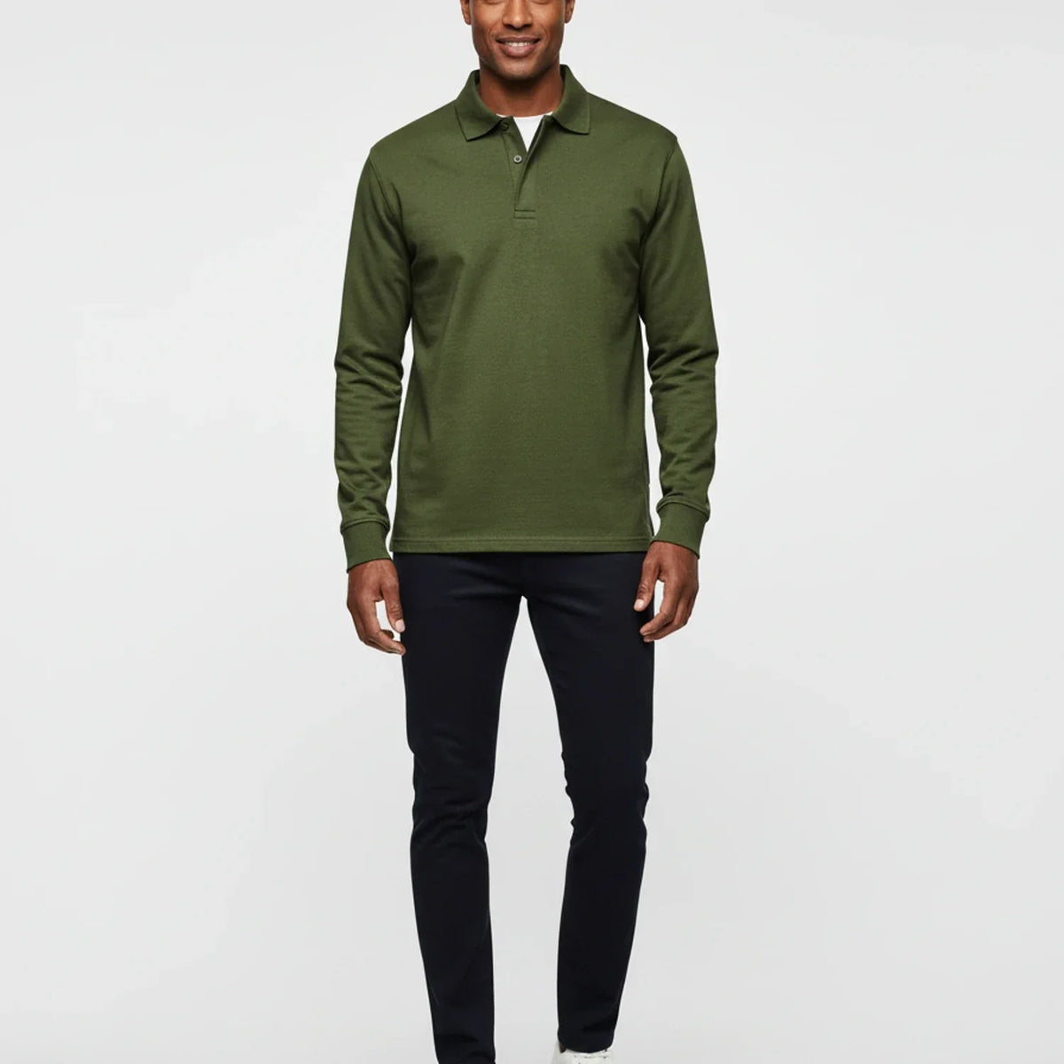 Bernd Classic Long-Sleeve Polo Shirt