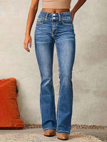 Annika High-Waist Flared Jeans