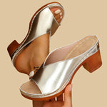 Sophie Orthopedic Block Heel Mules