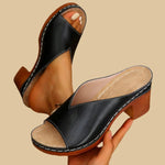 Sophie Orthopedic Block Heel Mules
