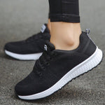 Leonie Orthopedic Lace-Up Sneakers with Breathable Knit Upper