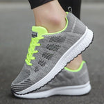 Leonie Orthopedic Lace-Up Sneakers with Breathable Knit Upper