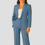 Luisa Tailored Two-Piece Blazer Pantsuit Set