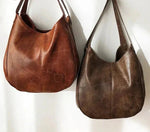 Lena Vintage Leather Hobo Bag