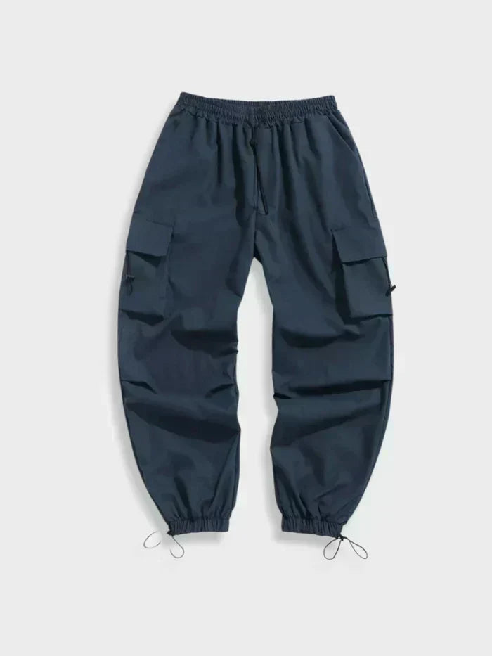 Michael Wide-Leg Cargo Street Pants