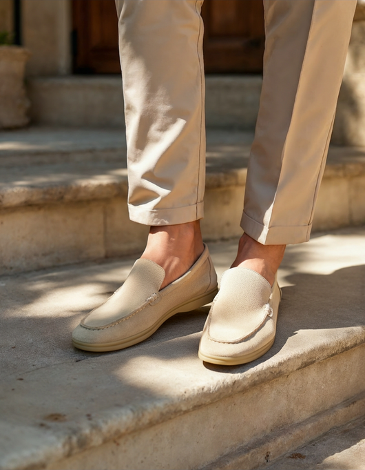 Old Money Premium Suede Loafers