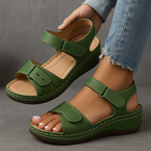 Nina | Sandals with Wedge Heel