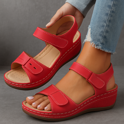 Nina | Sandals with Wedge Heel