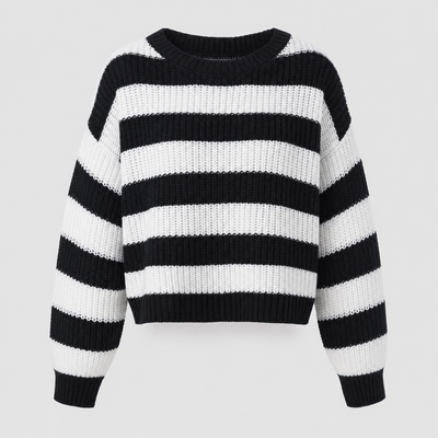 Ellery striped crewneck sweater, product shot