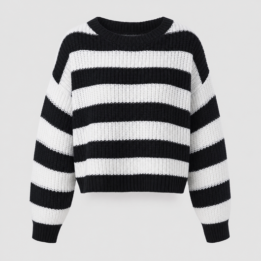 Ellery striped crewneck sweater, product shot