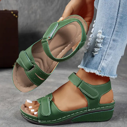 Nina | Sandals with Wedge Heel