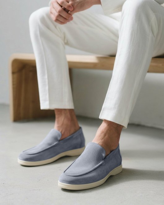 Old Money Suede Loafers